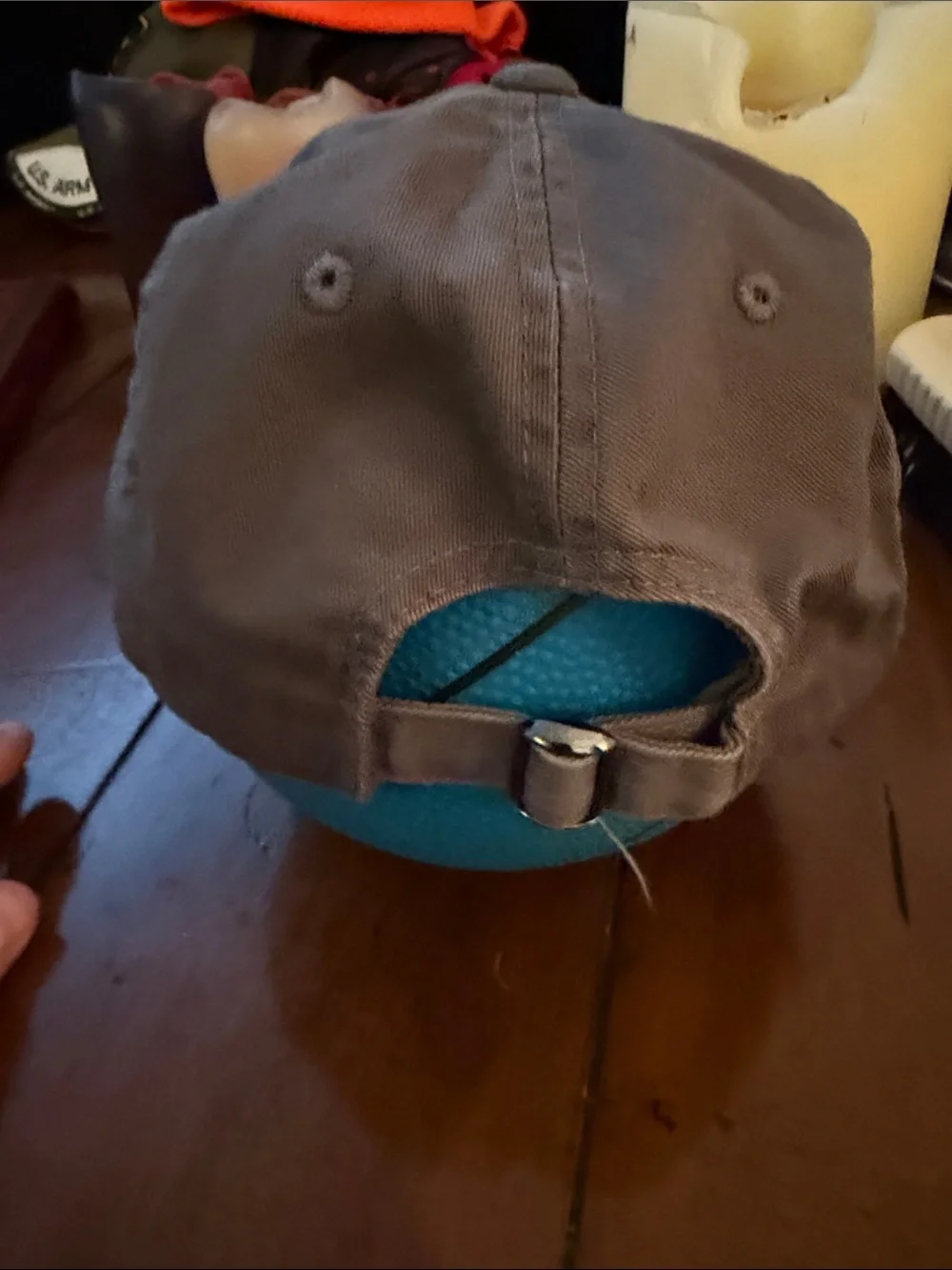 Gray 'Arrow' Patch Baseball Cap - Casual Home Art Accent